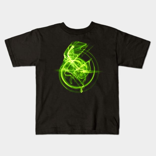 Essence Collection V1: Green Kids T-Shirt by Maia Mystia